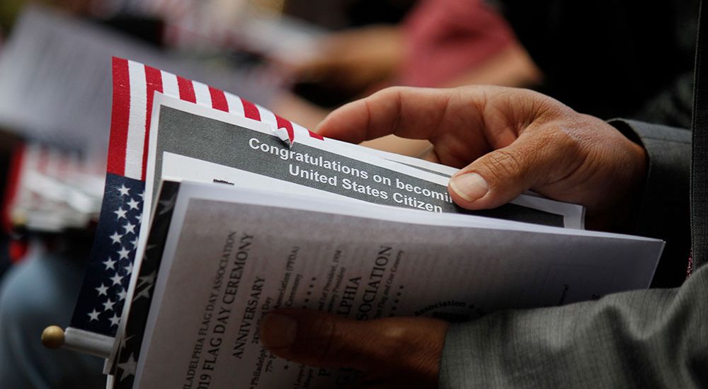 Image a a man holding a Fiance-Visa-(K1-K3)